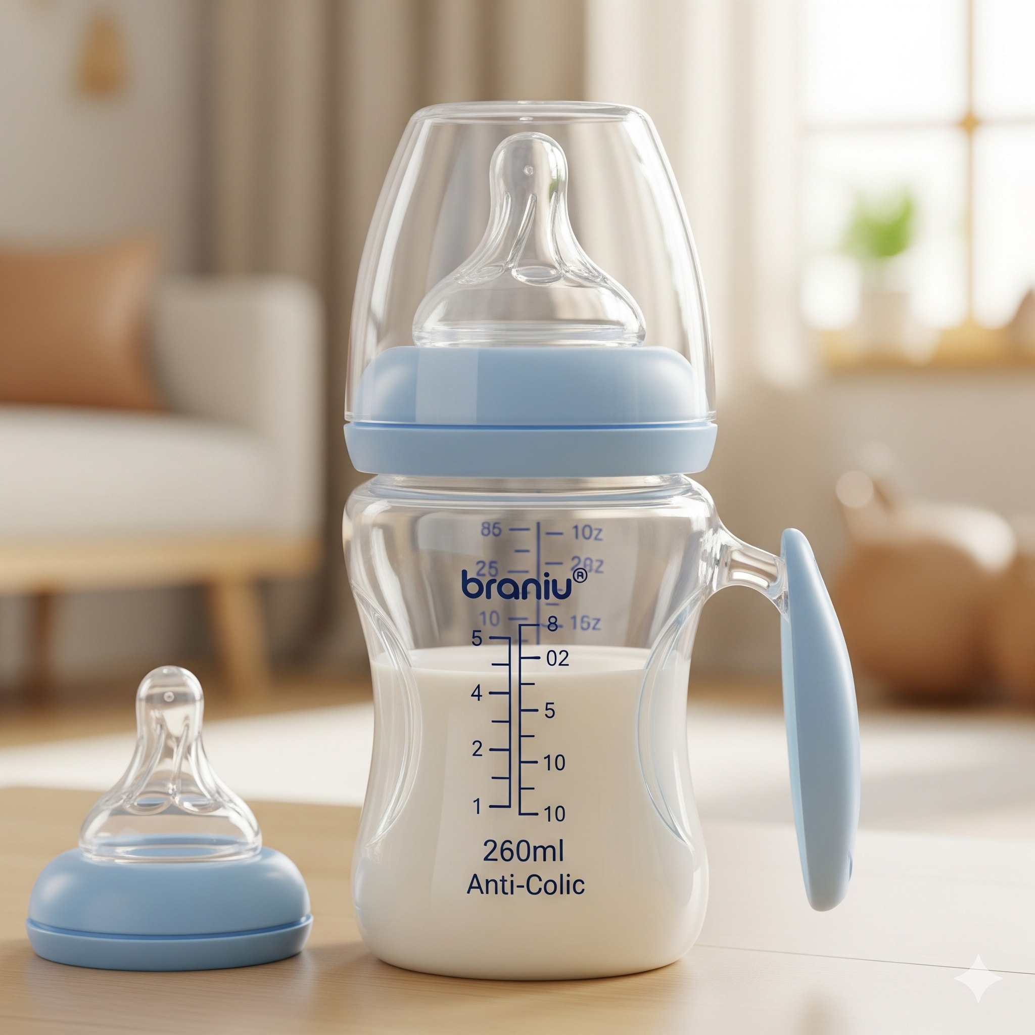 Anti-Colic Baby Feeding Bottle 260ml
